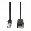 LogiLink Cat.6A Premium Patch Cable Extension, S/FTP, Melns, 3 m