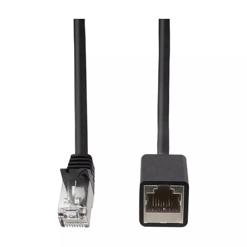 LogiLink Cat.6A Premium Patch Cable Extension, S/FTP, Melns, 3 m