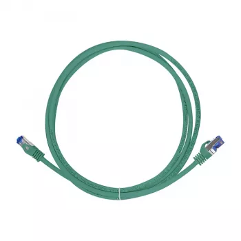 LogiLink Cat.6A S/FTP Ultraflex Patch kabelis, GHMT sertificēts, zaļš, 1.0m