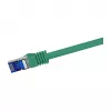 LogiLink Cat.6A S/FTP Ultraflex Patch kabelis, GHMT sertificēts, zaļš, 1.0m