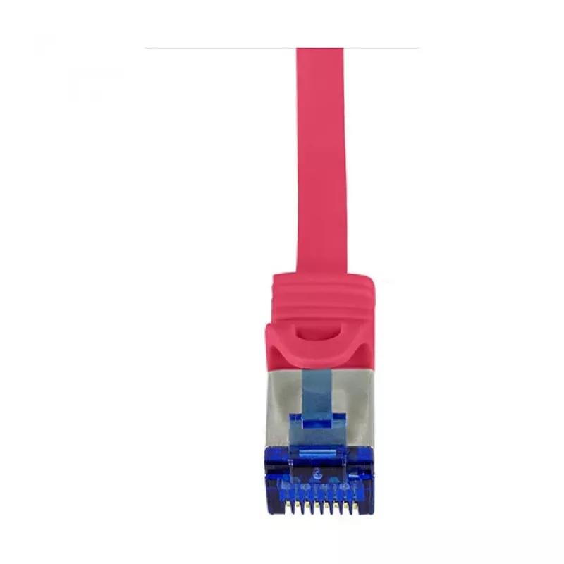 LogiLink Cat.6A S/FTP Ultraflex Patch Cable, GHMT sertificēts, sarkans, 0,25 m