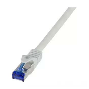 LogiLink Cat.6A S/FTP Ultraflex ielāpu kabelis, pelēks, 1,0 m, GHMT sertificēts