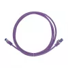 LogiLink Cat.6A S/FTP Ultraflex komutācijas kabelis, violets, 1,0 m, GHMT sertificēts