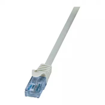 LogiLink Cat.6A U/UTP RJ45 patch kabelis, 0.25 m, pelēks, EconLine