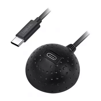 LogiLink CU0099 USB 3.2 Gen1 Type-C vīriešu–sieviešu pagarinātājkabelis, 5 Gbps, melns, 1,5 m