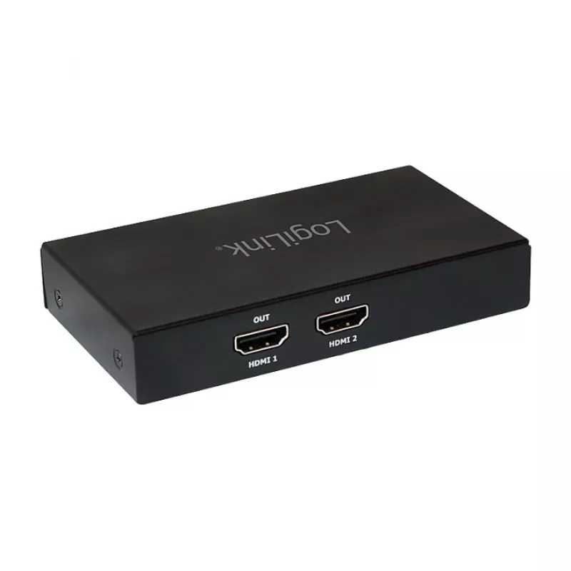 LogiLink DisplayPort sadalītājs 1x2 Mini DP uz 2x HDMI 4K 30Hz HDCP