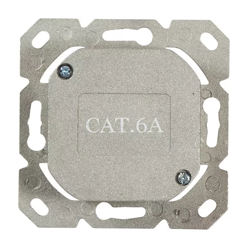 LogiLink DSIT Iebūvējams Cat. 6a ekranēts 2 portu RJ45 kontaktligzda ziloņkaula
