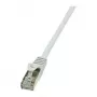 LogiLink Cat.6 F/UTP komutācijas kabelis, 0.5m, pelēks, EconLine