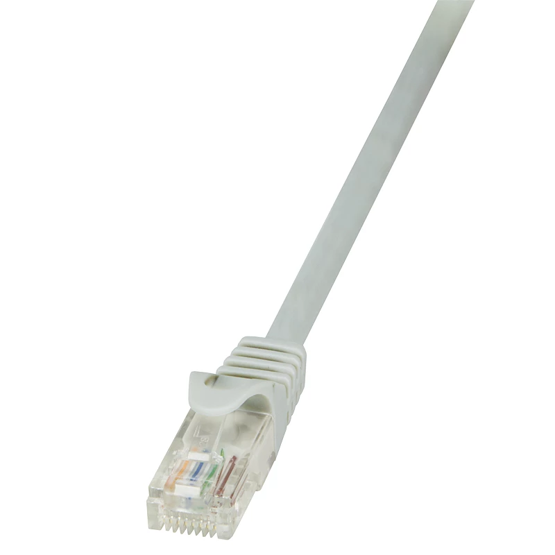 LogiLink EconLine Cat.6 U/UTP RJ45 ielāpu kabelis – 1m, pelēks (CP2032U)