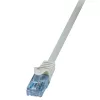 LogiLink EconLine Cat.6A U/UTP patch kabelis, RJ45 uz RJ45, 3,5 m, pelēks