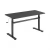 LogiLink EO0027 regulējama augstuma galds ar virsmu, 140 × 60 cm, melns