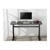 LogiLink EO0027 regulējama augstuma galds ar virsmu, 140 × 60 cm, melns