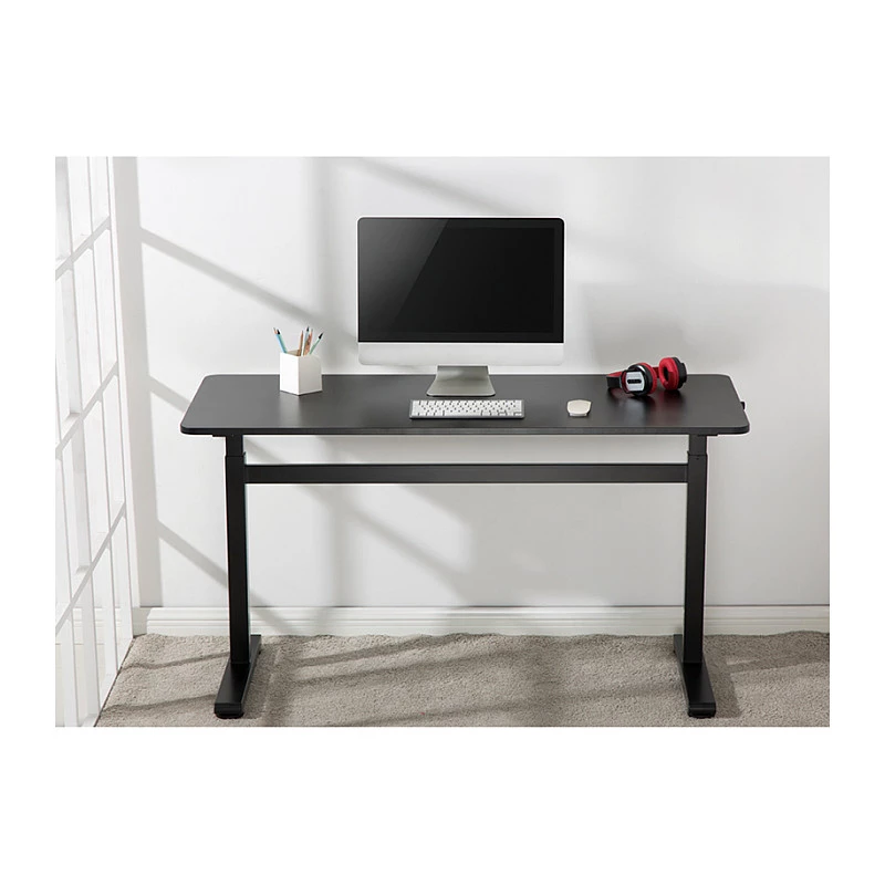 LogiLink EO0027 regulējama augstuma galds ar virsmu, 140 × 60 cm, melns