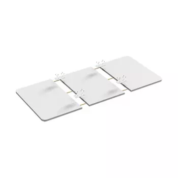 LOGILINK EO0038 Galda virsma, 3 daļu, 1200x600mm, balta