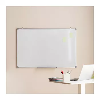 LogiLink EO0058 Magnētiskā sausās dzēšanas tāfele 90x60 cm Lakota tērauda sienas stiprinājums