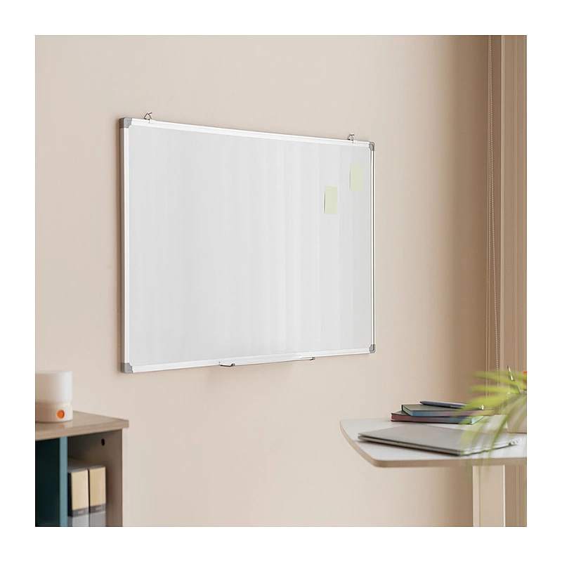 LogiLink EO0058 Magnētiskā sausās dzēšanas tāfele 90x60 cm Lakota tērauda sienas stiprinājums