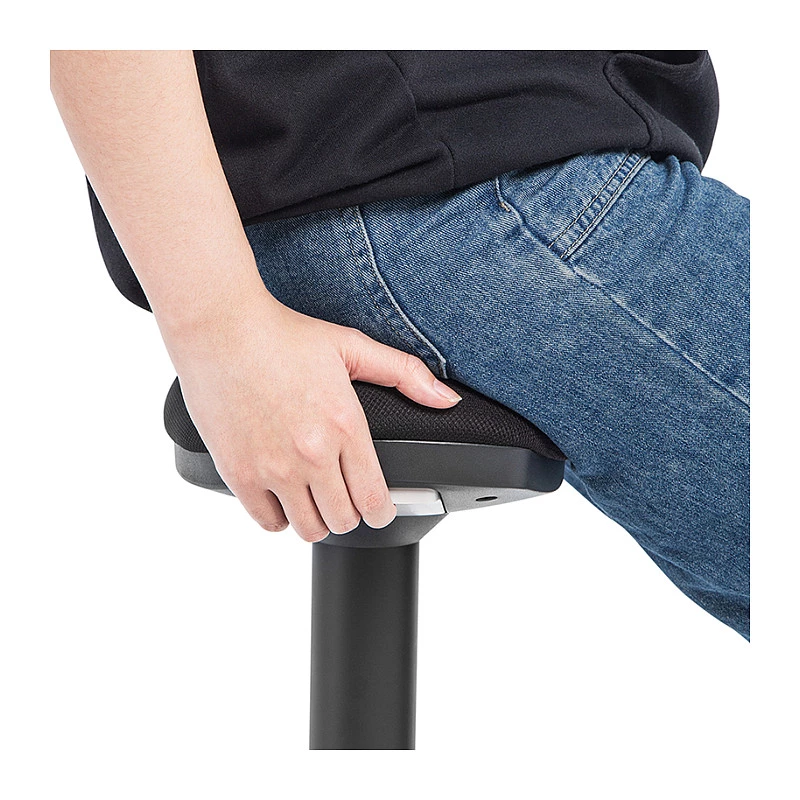 LOGILINK EO0071 Ergonomisks augstumā regulējams līdzsvara krēsls, oranžs – 120 kg ietilpība, gāzes atspere