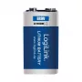 LOGILINK ER9VLIB 9V litija baterija (1 iepakojums, blisteris) – 1200 mAh, neuzlādējama, PP3