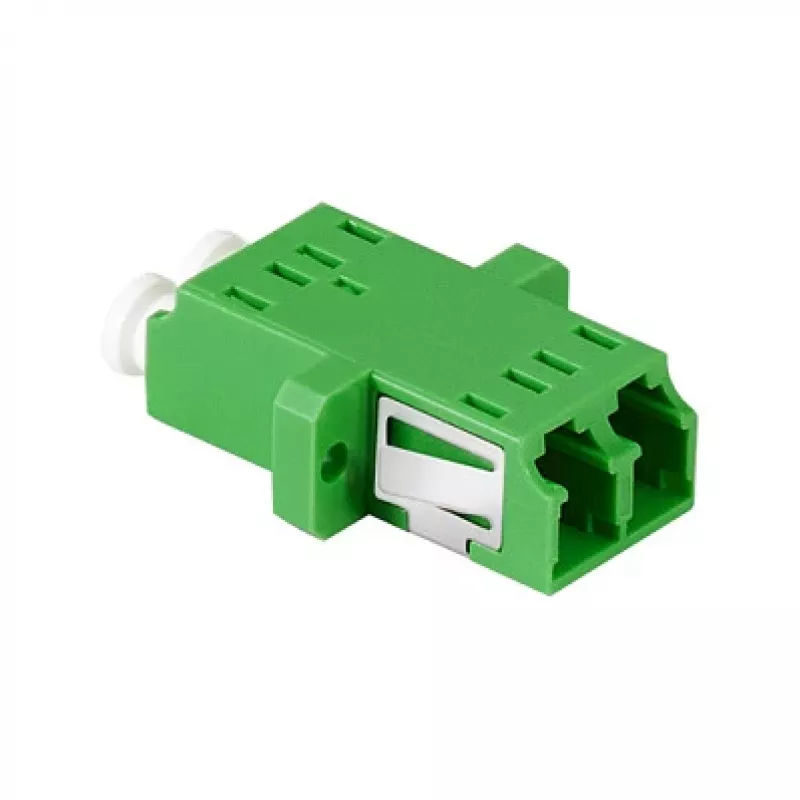 LogiLink FA02LC6 Šķiedru optikas adapteris LC Duplex – atloka montāžai, zaļš (12 gab. iepakojumā)