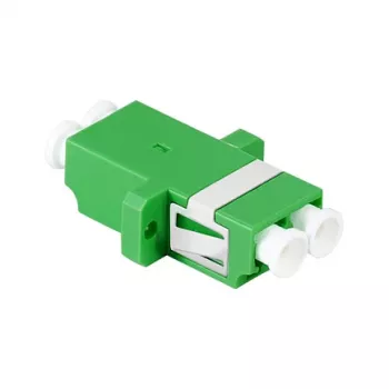 LogiLink FA02LC6 Šķiedru optikas adapteris LC Duplex – atloka montāžai, zaļš (12 gab. iepakojumā)