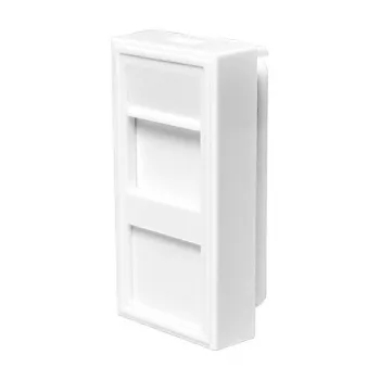 LOGILINK Franču sejas plāksnes modulārais ieliktnis 22,5x45 mm, balts