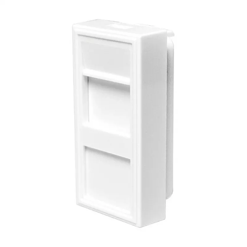 LOGILINK Franču sejas plāksnes modulārais ieliktnis 22,5x45 mm, balts