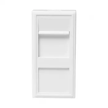 LOGILINK Franču sejas plāksnes modulārais ieliktnis 22,5x45 mm, balts