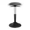 LOGILINK augstumā regulējams šūpošanās ķeblis EO0022 - aktīvai sēdēšanai ergonomisks ķeblis ar gāzes pacēlāju, 360° rotāciju, melns