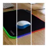 LOGILINK ID0183 spēļu peles paliktnis ar RGB LED, 350x260mm, 3mm mīksts, melns