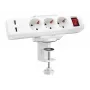 LOGILINK KAB0067 galda stiprinājuma kabeļu organizators – melns tērauds, 600 mm