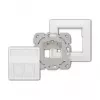LogiLink Keystone rāmis 2 moduļiem, izvirzīts, UP/50, tīri balts