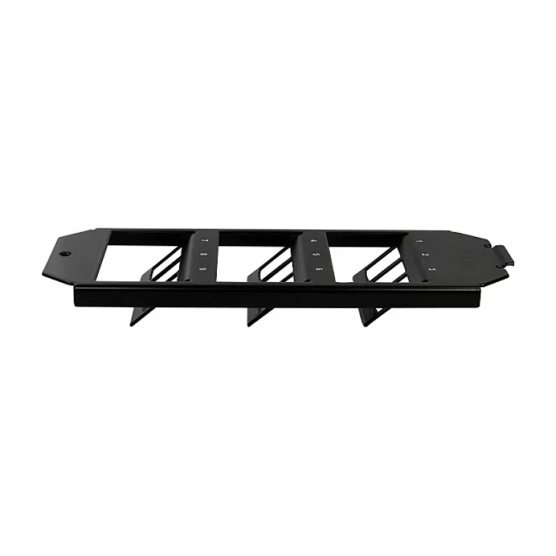 Logilink Keystone grīdas kastes ieliktnis 3 x 3 Keystone moduļiem, melns