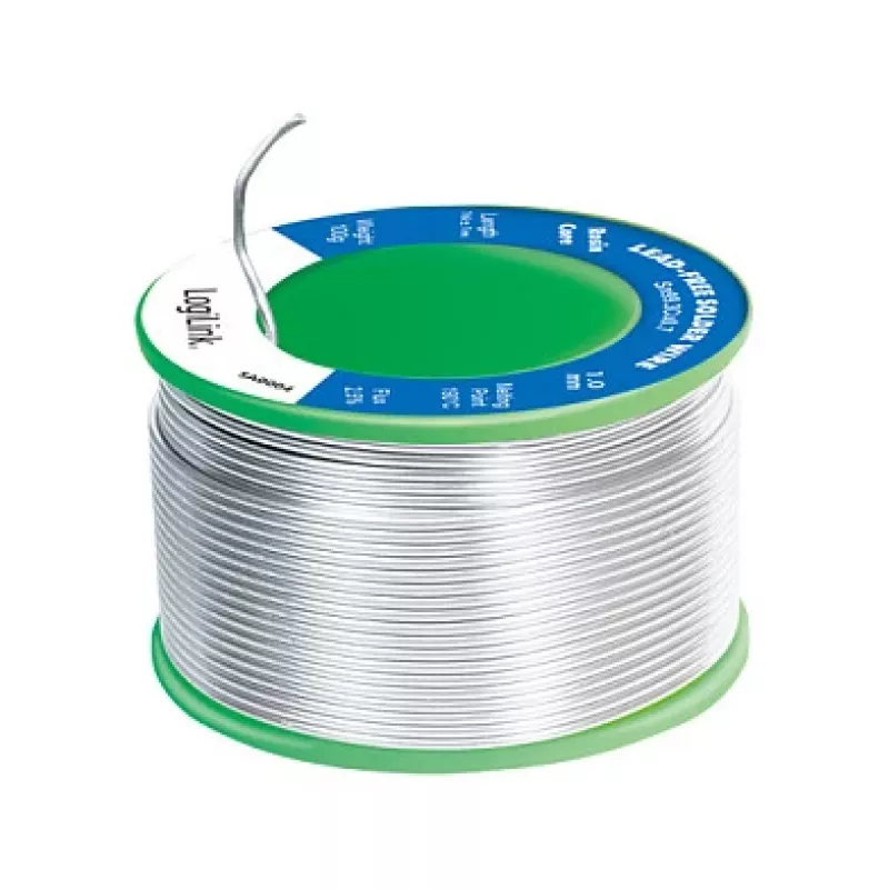 LOGILINK Bezsvina lodēšanas stieple 1mm 100g Sn99.3Cu0.7 bez tīrīšanas plūsmas