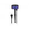 Logilink LPS214 kontaktligzdu bloks, 2 drošības kontaktligzdas, IP44, zemējuma miets, 2 m kabelis
