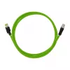 LOGILINK M12 CAT6A Industrial Patch Cable, PUR, M12 X-coded to RJ45, 10 m
