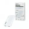 Logilink mobilais ārējais akumulators, LiPo, 10000 mAh, USB-C ieeja/izeja, balts