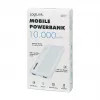 Logilink mobilais ārējais akumulators, LiPo, 10000 mAh, USB-C ieeja/izeja, balts