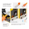 LogiLink Modularais spraudnis RJ45 Cat.6A STP Pass Through, 10 gab. iepakojums