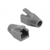 LogiLink MP0035 RJ45 spriedzes samazināšanas uzmavas, pelēkas, 50 gab.