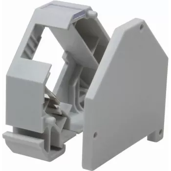 LogiLink MP0053 DIN sliedes adapteris 1x RJ45 Keystone modulim, plastmasa, balts