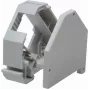 LogiLink MP0053 DIN sliedes adapteris 1x RJ45 Keystone modulim, plastmasa, balts