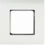 LogiLink NF0002 Iebūvējama sienas kārba 80x80 mm ar 45x45 mm izgriezumu, tīri balta, franču sistēma