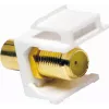 LogiLink NK0026 RCA ligzda uz F tipa ligzda adapteris, dzeltens