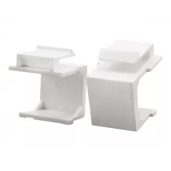 LogiLink NK0090 Keystone tukšais ieliktnis, balts, 10 gabali