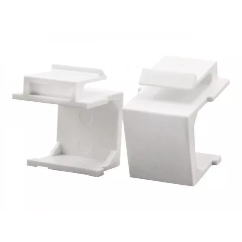 LogiLink NK0090 Keystone tukšais ieliktnis, balts, 10 gabali