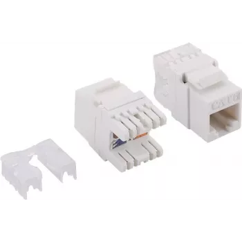 LogiLink NK4005 Cat.6 UTP RJ45 Keystone ligzda, balta