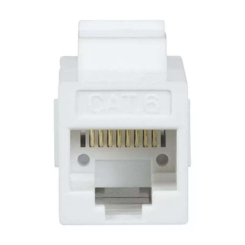 LogiLink NK4012W Cat.6 UTP Keystone savienotājs, 2x RJ45, balts