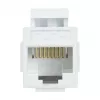 LogiLink NK4012W Cat.6 UTP Keystone savienotājs, 2x RJ45, balts