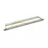 LogiLink NK4039 Keystone komutācijas panelis, 24 porti, 0.5U, ekranēts, pelēks - 19 collu statīva montāža