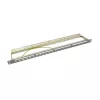 LogiLink NK4039 Keystone komutācijas panelis, 24 porti, 0.5U, ekranēts, pelēks - 19 collu statīva montāža